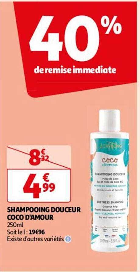 shampooing douceur coco d'amour