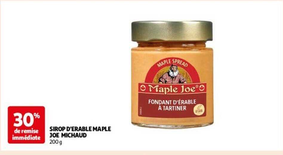 sirop d'érable maple joe michaud