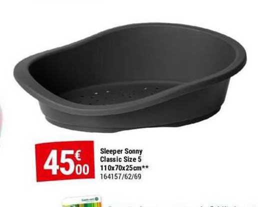 sleeper sonny classic size 5 110 x 70 x 25 cm