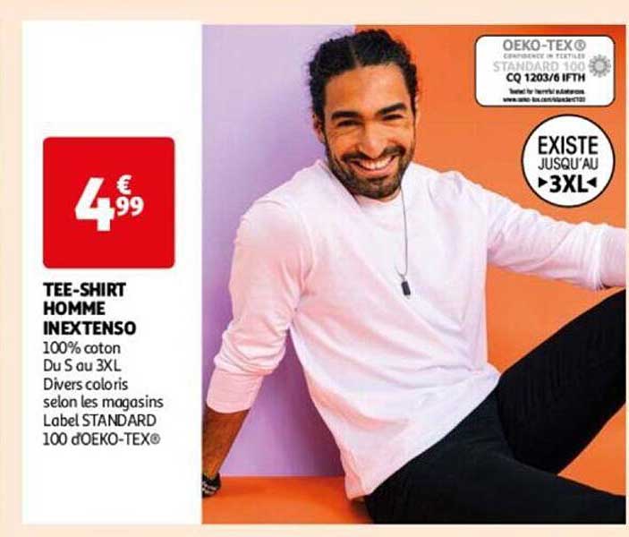 tee-shirt homme inextenso