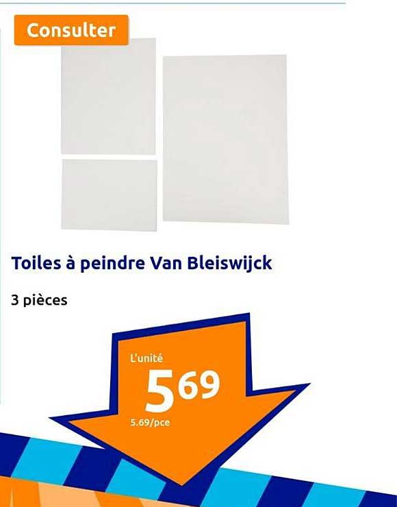 Toiles à Peindre Van Bleiswijck