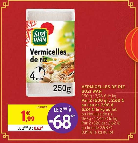 vermicelles de riz suzi wan