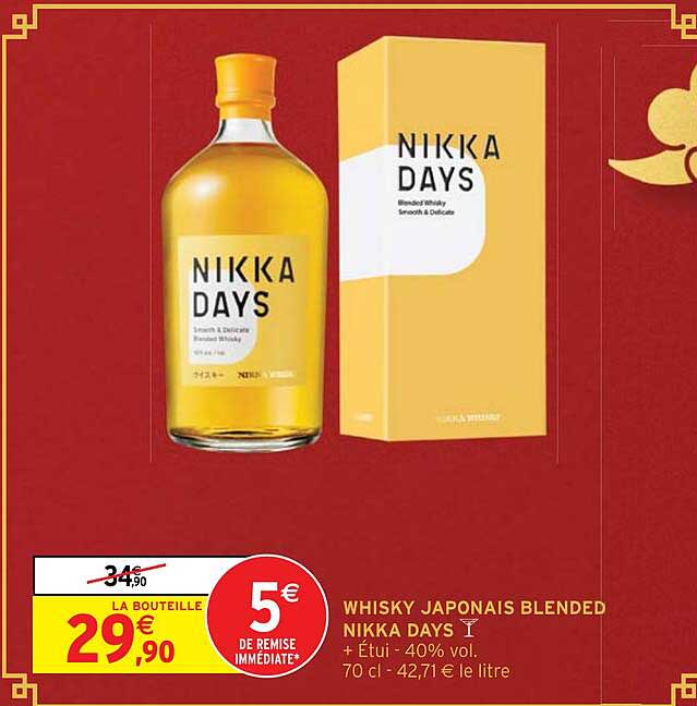 whisky japonais blended nikka days