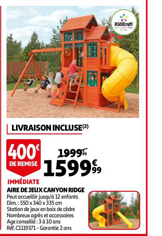 aire de jeux canyon ridge