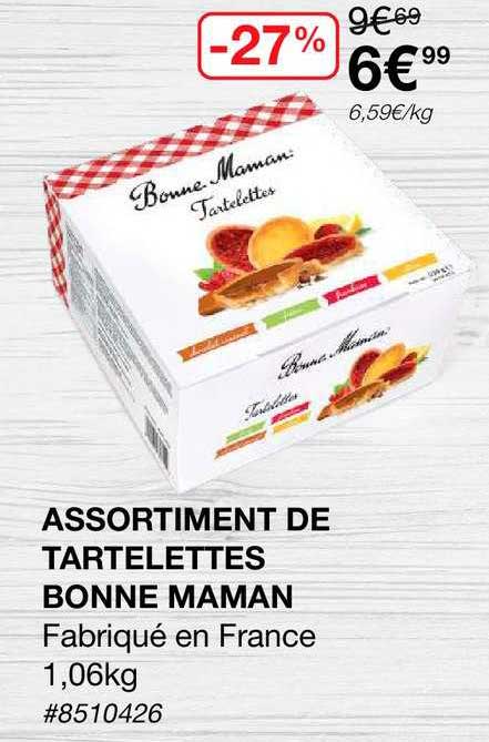Assortiment De Tartelettes Bonne Maman