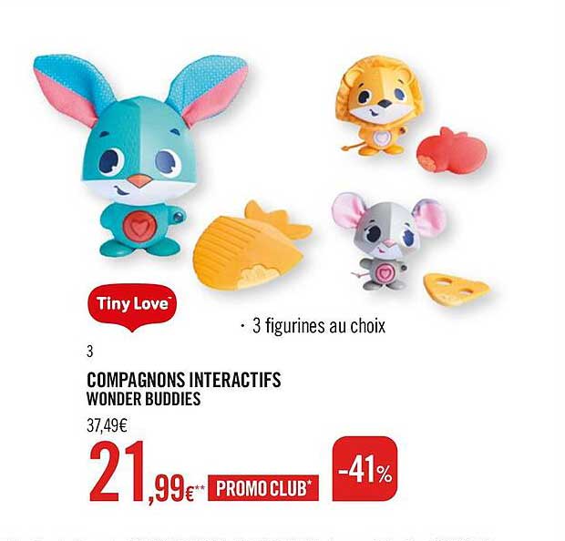 compagnons interactifs wonder buddies