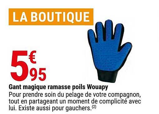 gant magique ramasse poils wouapy