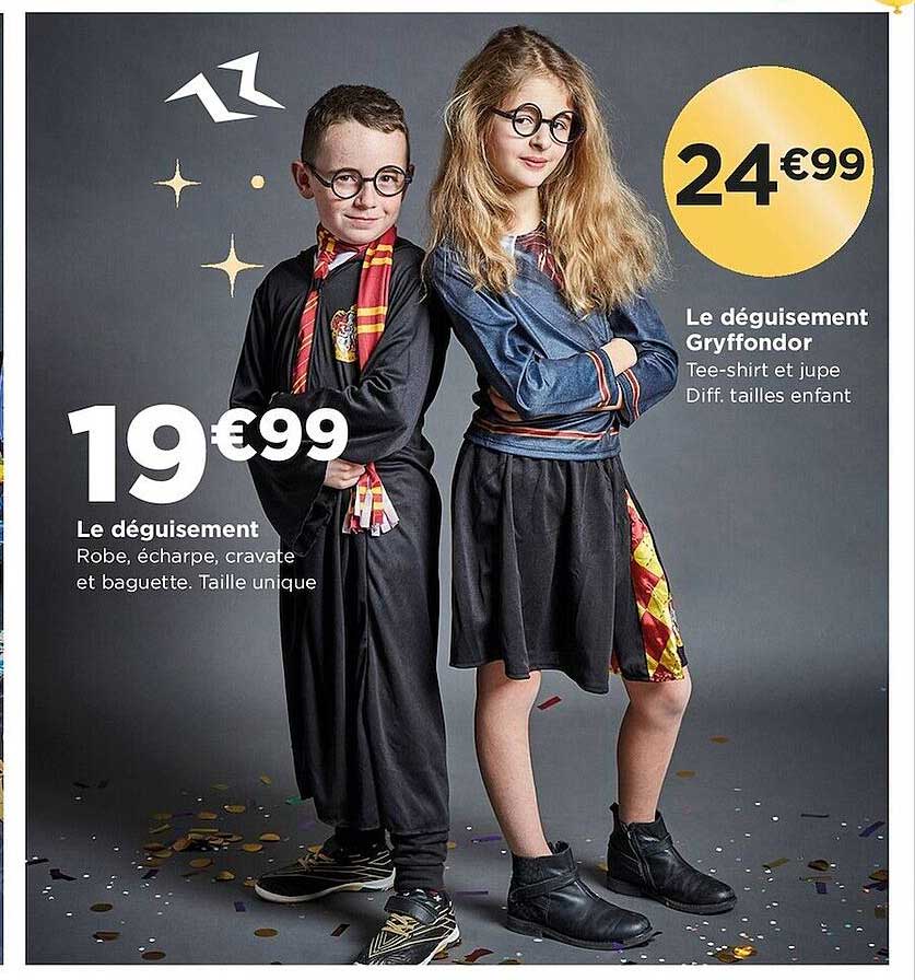 le déguisement, le déguisement gryffondor