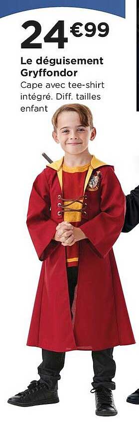 Le Déguisement Gryffondor