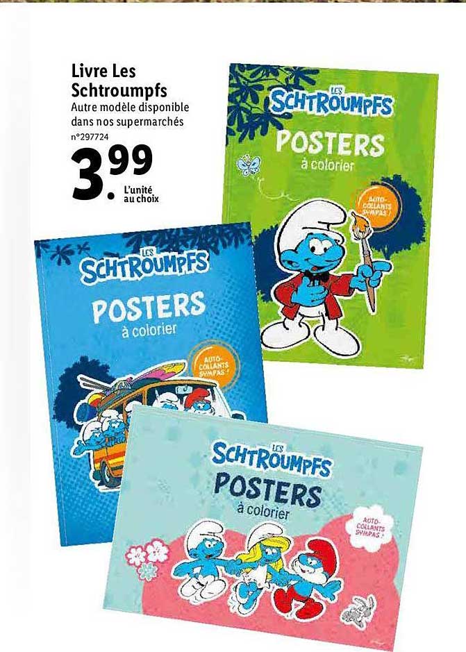 livre les schtroumpfs
