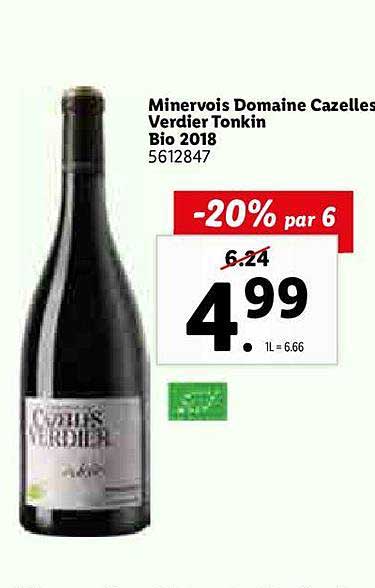 minervois domaine cazelles verdier tonkin bio 2018