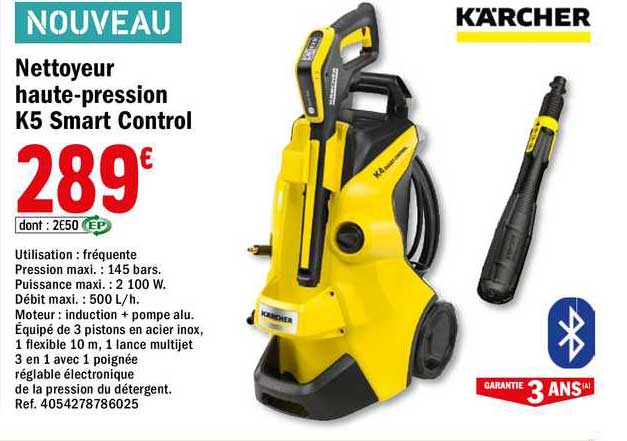nettoyeur haute-pression k5 smart control kärcher