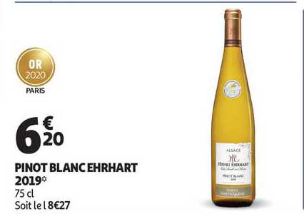 pinot blanc ehrhart 2019