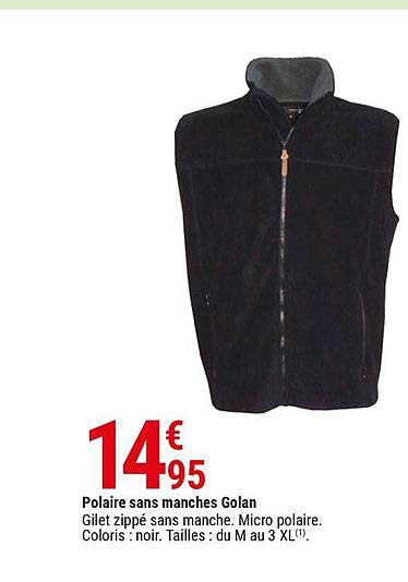 Polaire Sans Manches Golan
