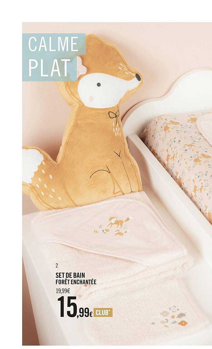 set de bain forêt enchantée