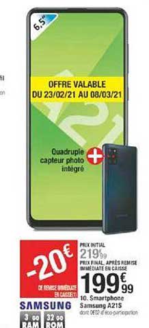 Smartphone Samsung A21s