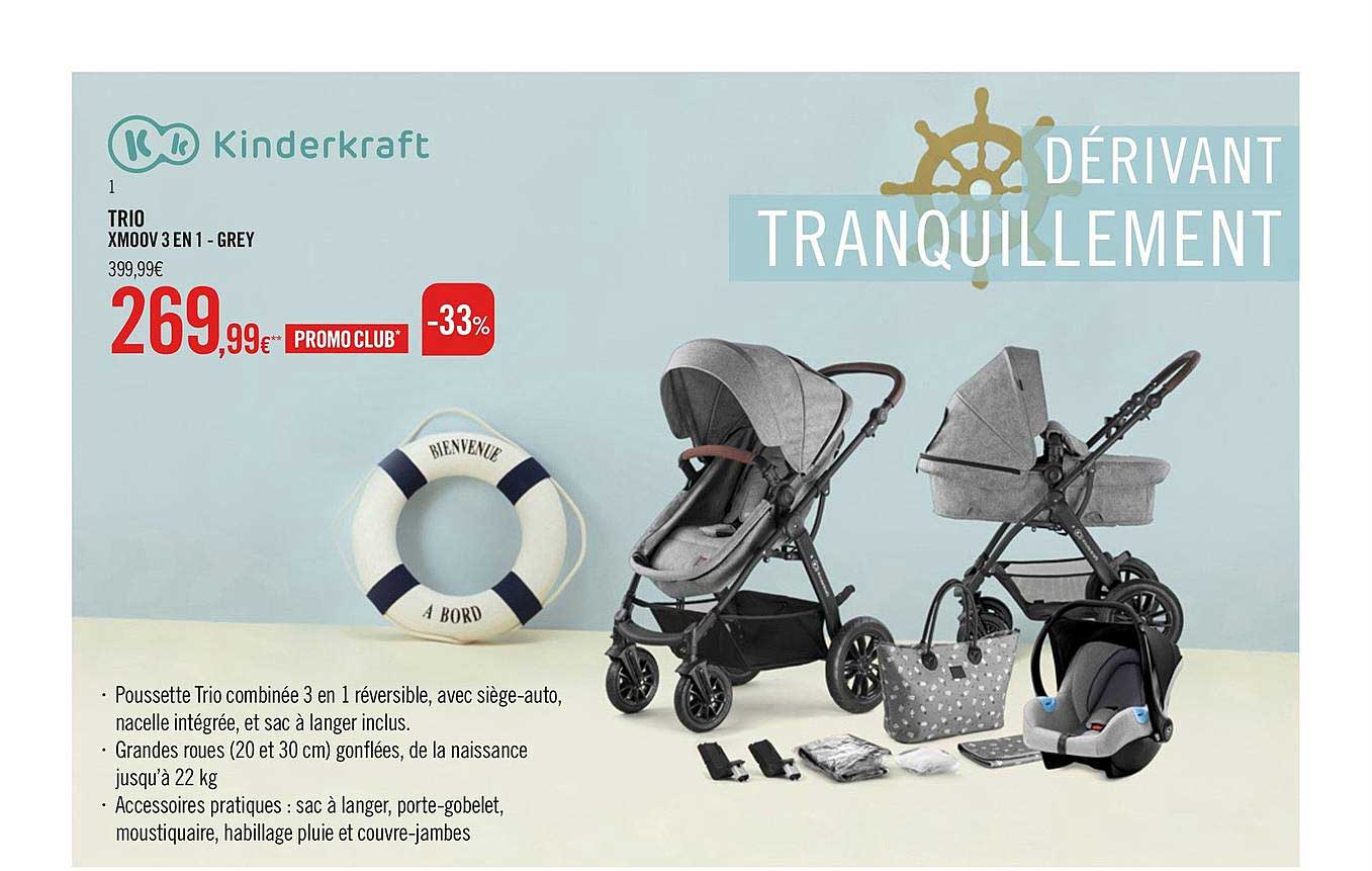trio wmoov 3 en 1 -grey kinderkraft