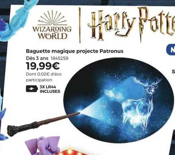baguette magique projecte patronus