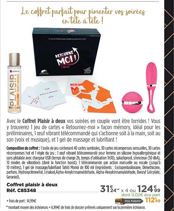 coffret plaisir à deux