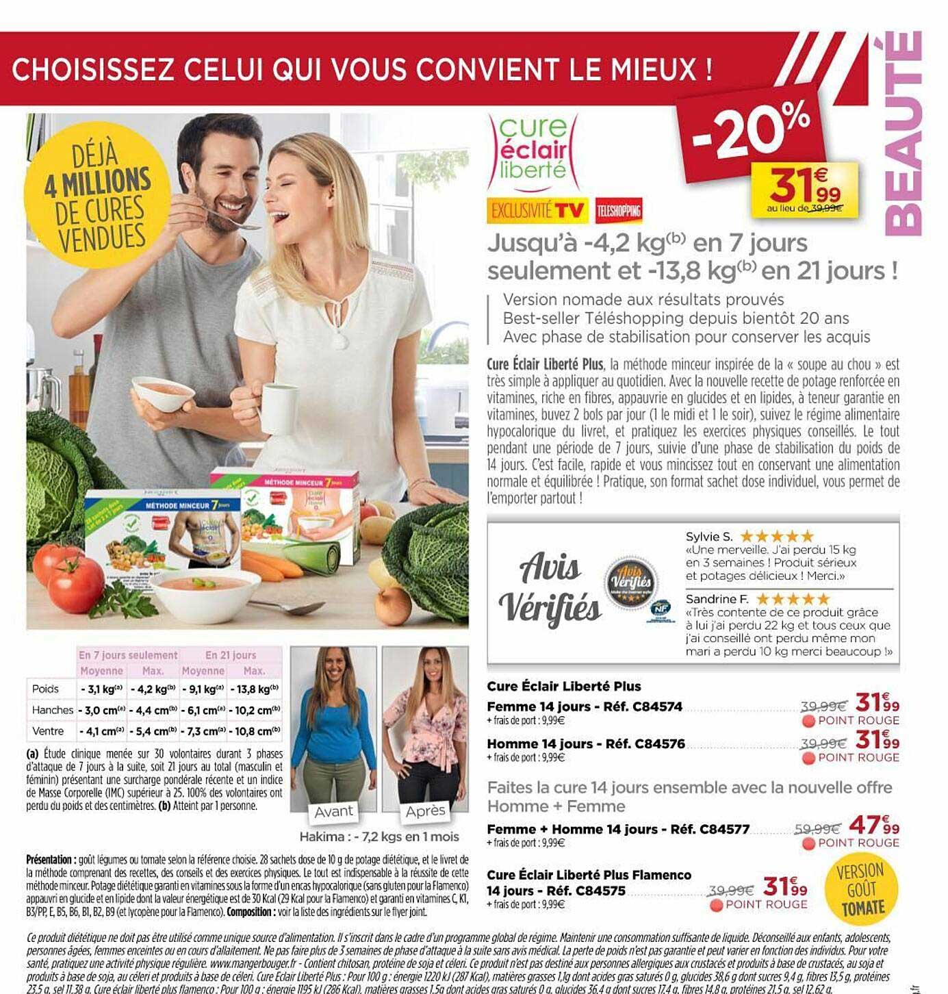 cure éclair liberté plus