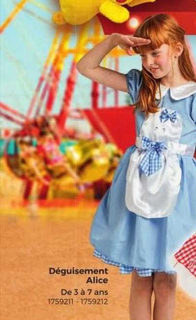 Déguisement Alice