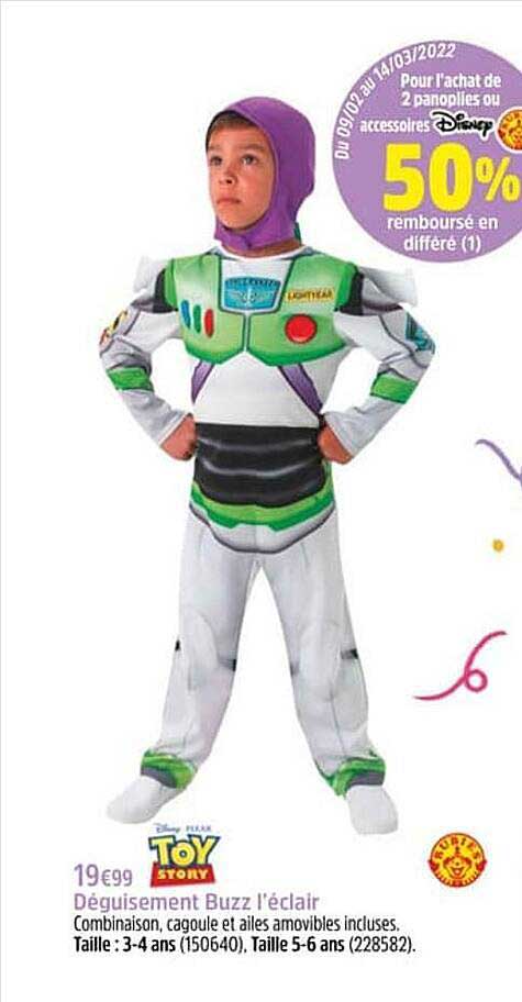 déguisement buzz l'éclair