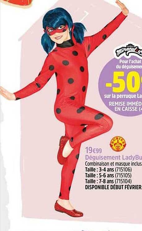 déguisement ladyBug