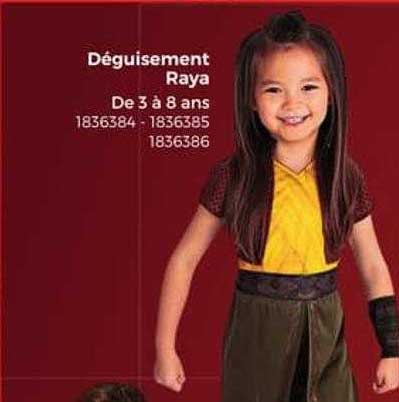 déguisement raya