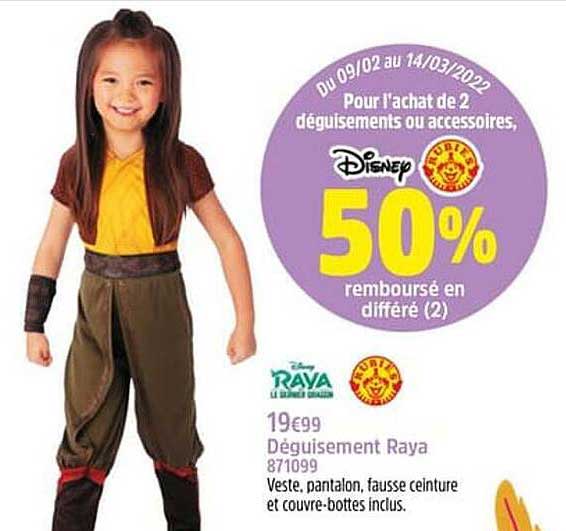déguisement raya rava