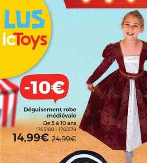 déguisement robe médiévale
