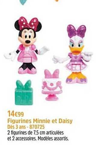figurines minnie et daisy