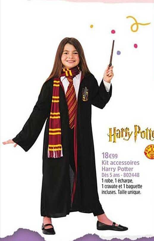 kit accessoires harry potter