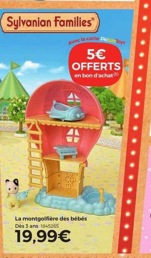 la montgolfière des bébés sylvanian families