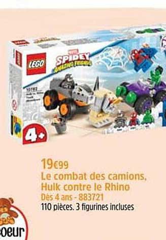 le combat des camions, huld contre le rhino