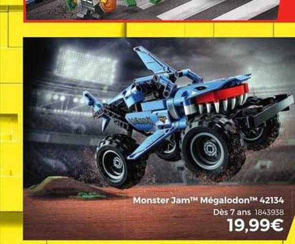 monster jam mégalodon 42134