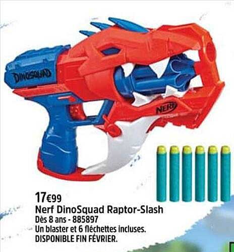 nerf dinoSquad raptor-slash