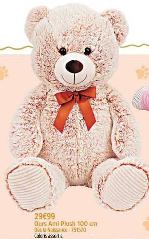 ours ami plush 100 cm