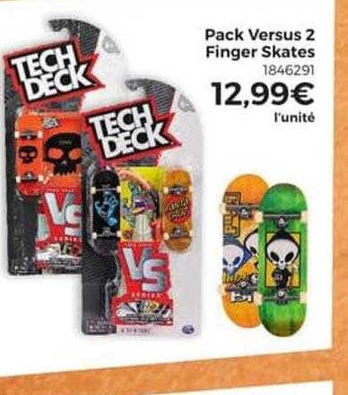 pack versus 2 finger skates