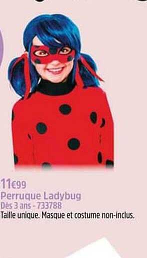 perruque ladybug