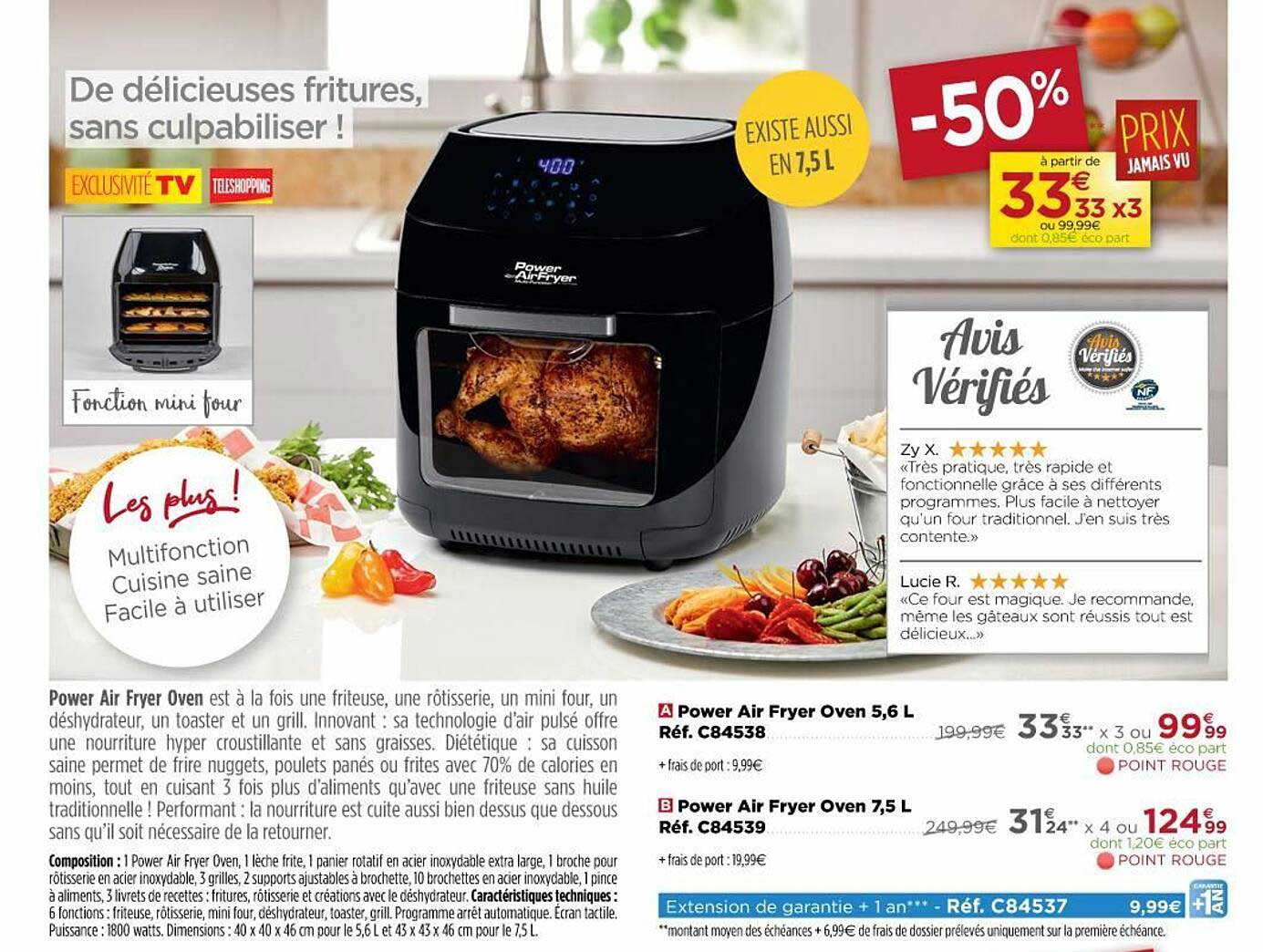 power air fryer oven