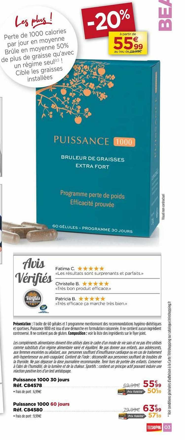 Puissance 1000 10 Jours