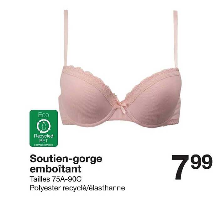 soutien-gorge emboîtant