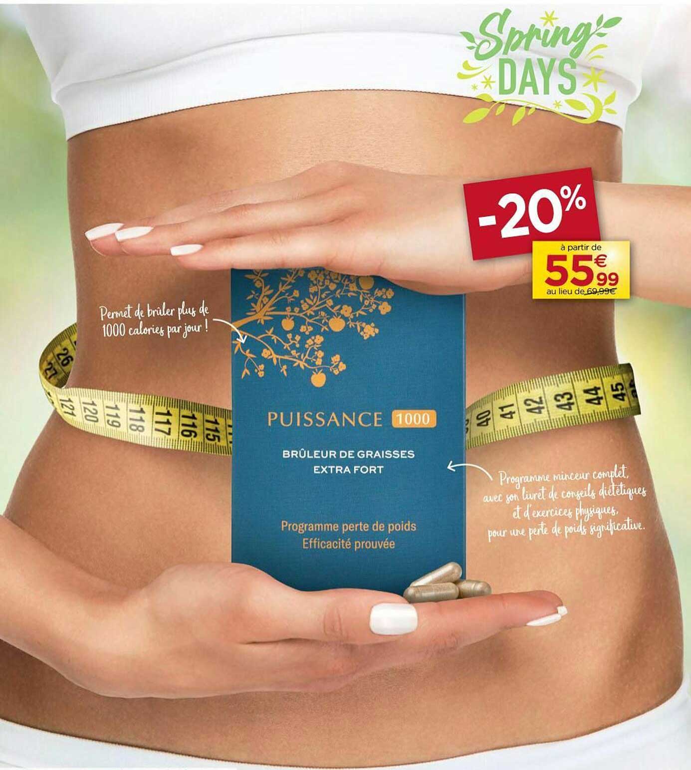 spring days brûleur de graisses extra fort