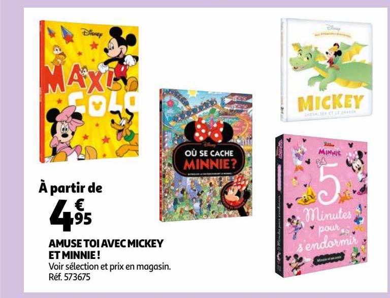 amuse toi avec mickey et minnie!