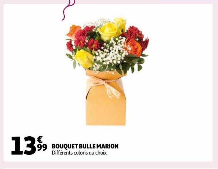 bouquet bulle marion