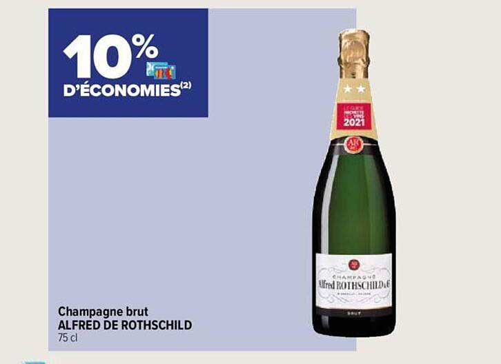 champagne brut alfred de rothschild