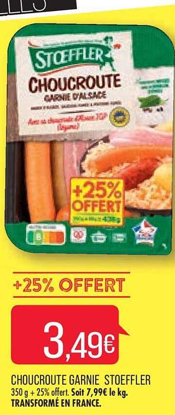 Choucroute Garnie Stoeffler