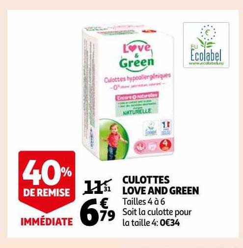 culottes love and green