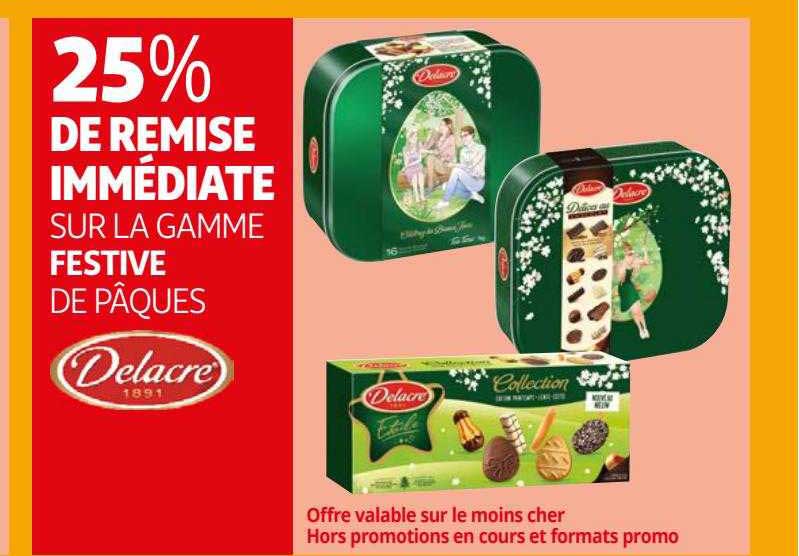 la gamme festive de pâques delacre