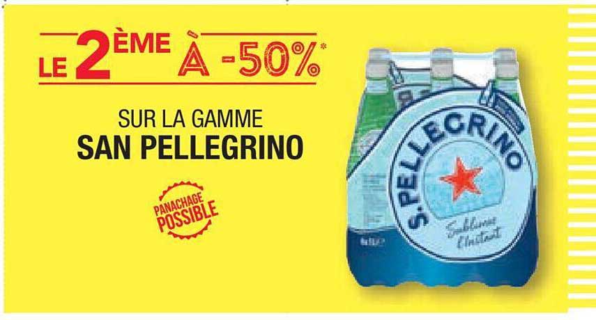 la gamme san pellegrino